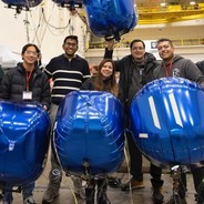 LU Robotics Team: Tony Wu, Thong Vu, Subhadeep Koley, Liz Muñoz, Professor David Saldaña, Diego Salazar D'Antonio and Jiawei Xu